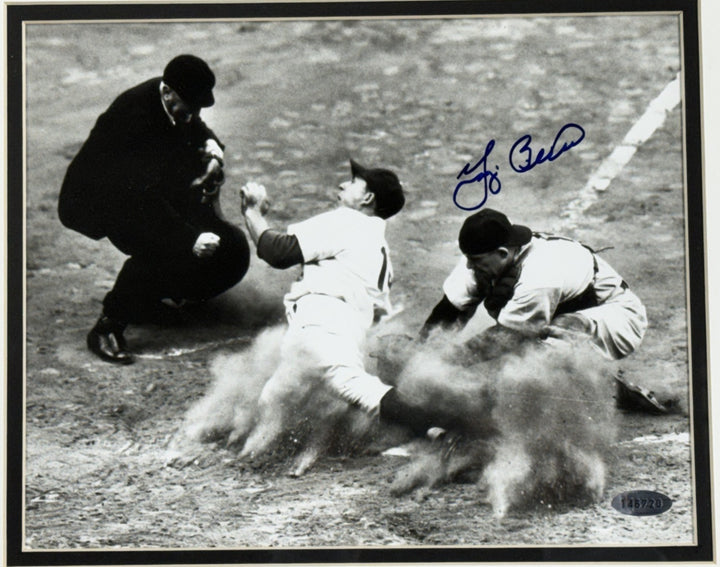 Yogi Berra Signed 8x10 Photo Framed NY Yankees Auto Steiner COA HOF