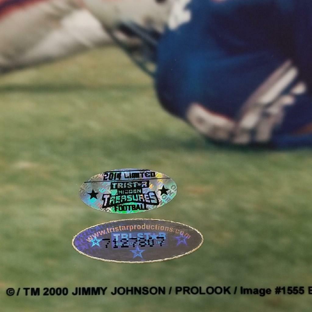 Jimmy Johnson signed "HOF 94" 8x10 Photo 49'ers Autograph ~ Tristar COA