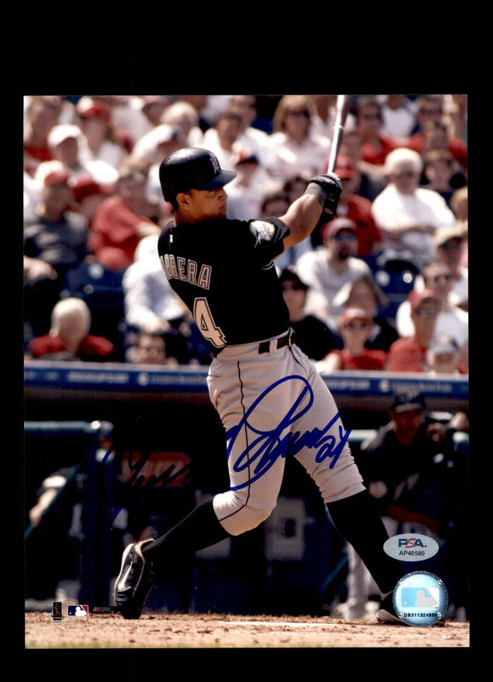Miguel Cabrera PSA DNA Signed 8x10 Photo Autograph Marlins