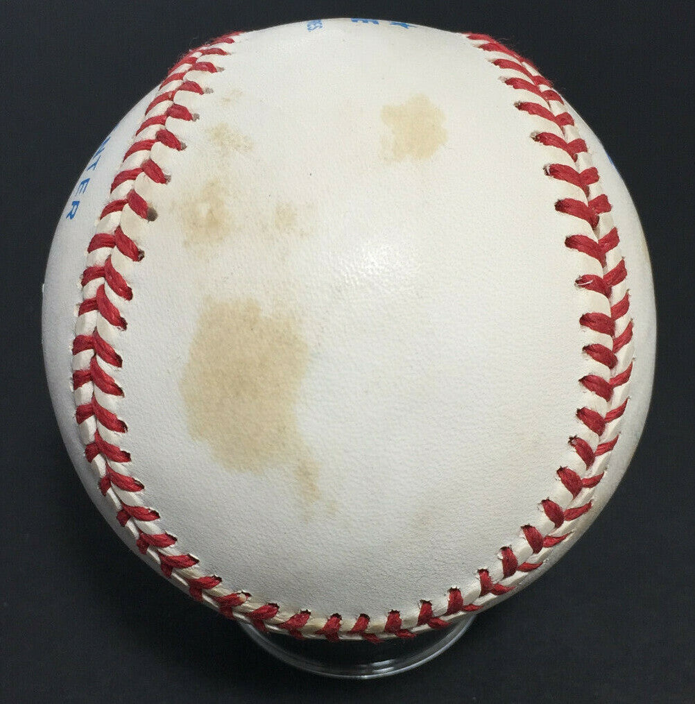 Michael Jordan Bulls Signed Game Used Official AL Baseball Autograph HOF PSA LOA