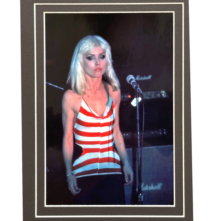 Debbie Harry Signed Cut Framed Photo Collage Beckett COA Blondie Autographed