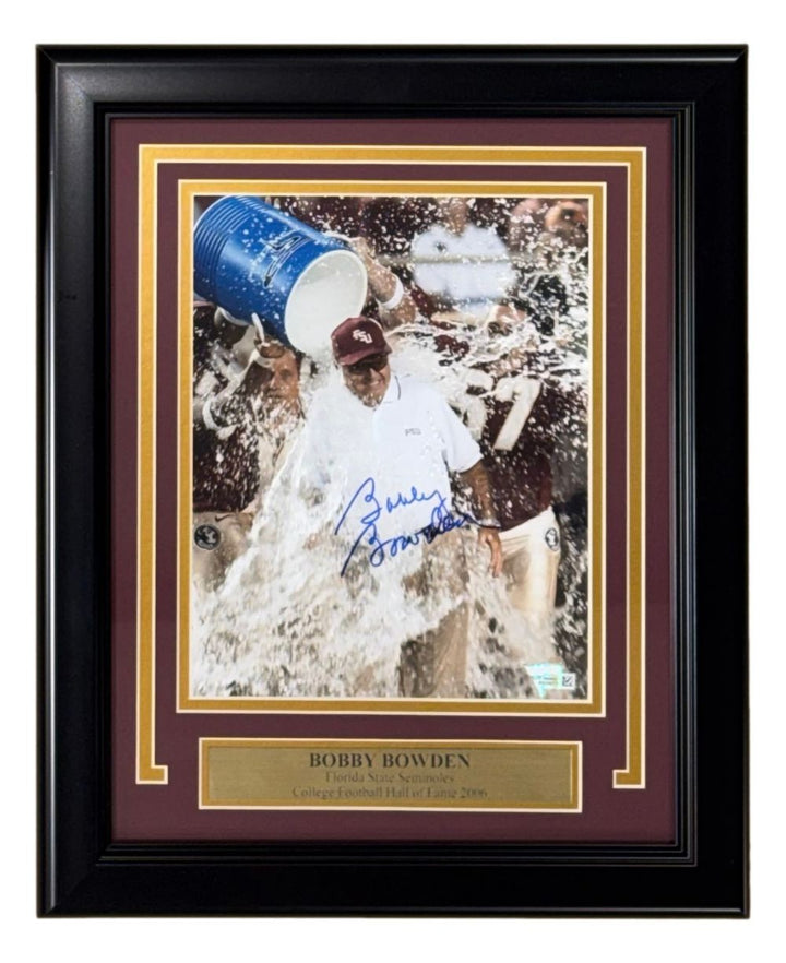 Bobby Bowden Signed Framed 8x10 Florida State Photo Fanatics