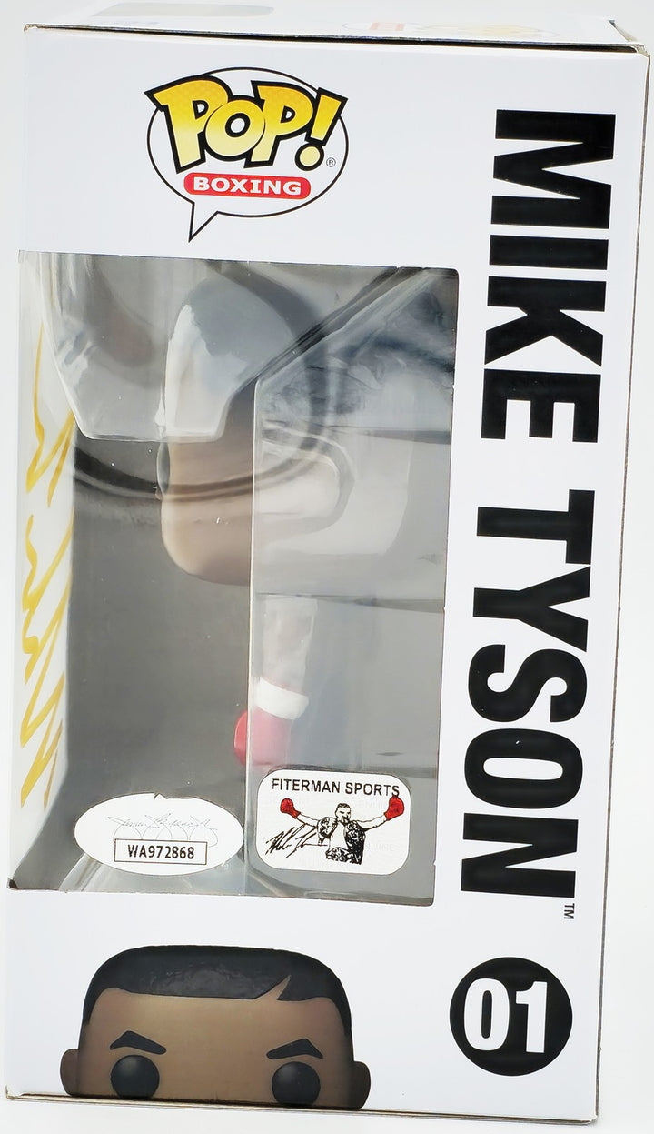 Mike Tyson Autographed Signed Funko Pop Vinyl Figurine #01 JSA