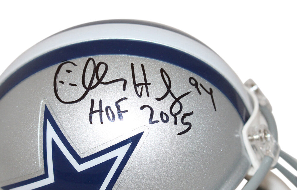 Charles Haley Autographed Dallas Cowboys VSR4 Mini Helmet BAS 40198