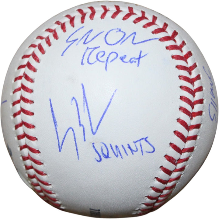 Sandlot Signed Babe Ruth OML Baseball Renna +6 Sigs Character Beckett 50748