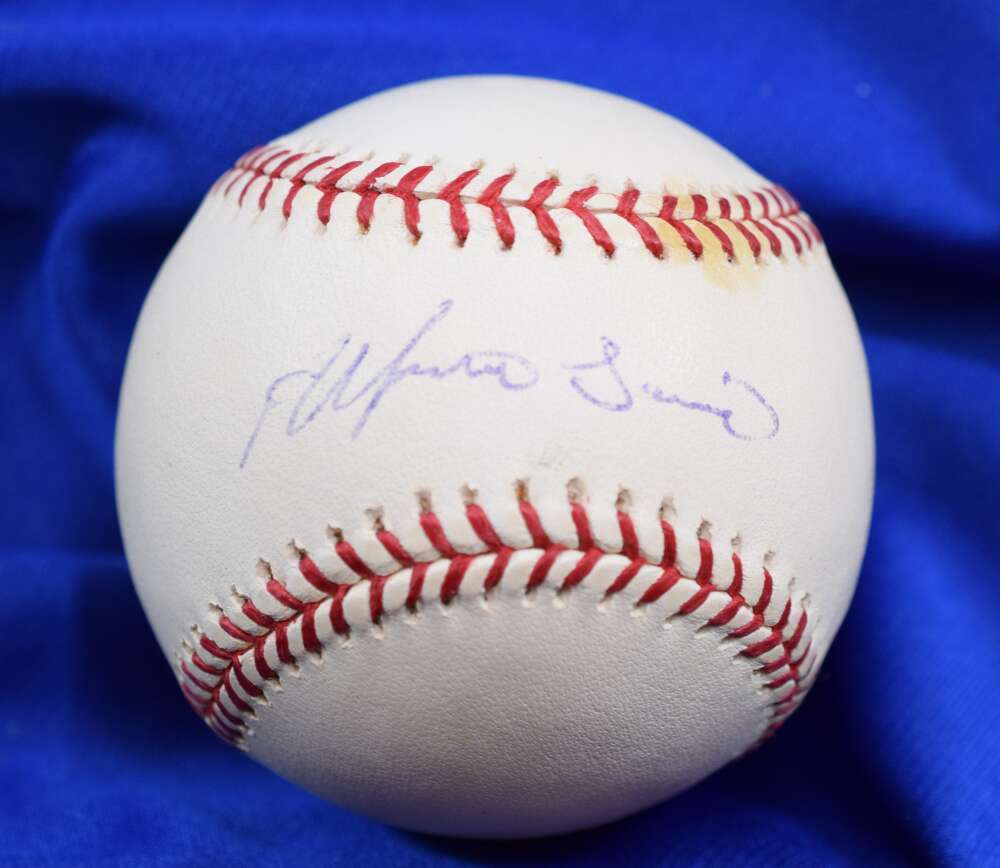 Alfonso Soriano MLB Authentic Steiner COA Autograph Major League Signed Baseball