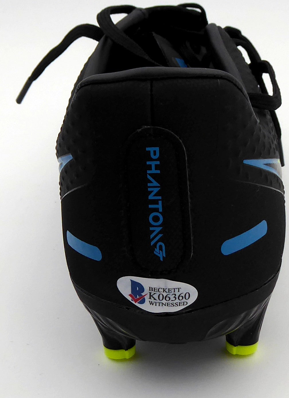 Mason Mount Signed Black Nike Phantom Cleat Shoe Chelsea FC Size 9.5 Light BAS