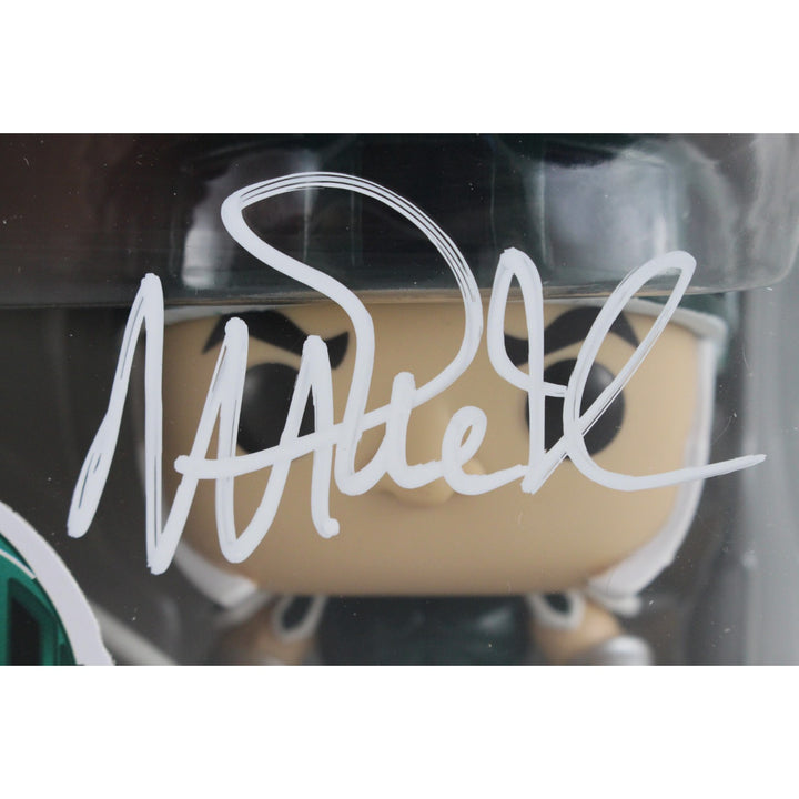 Magic Johnson Autographed/Signed Michigan State Funko Pop! #04 Beckett 49613