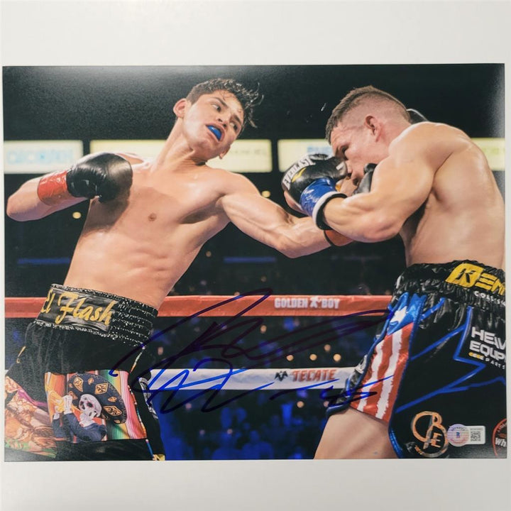 Ryan Garcia "22-0" signed 11x14 Photo #1 Boxing autograph ~ Beckett BAS Holo