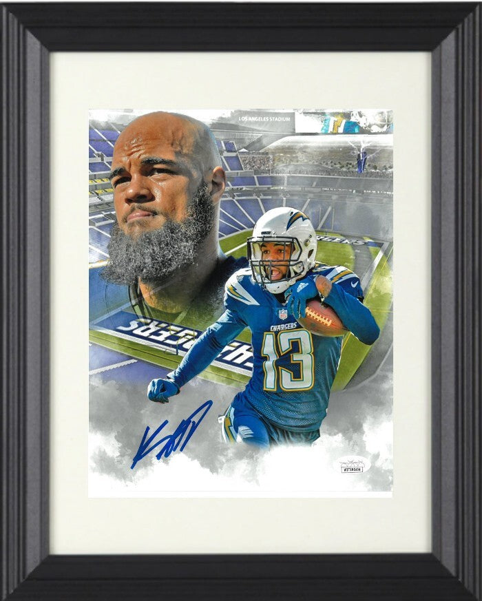 Keenan Allen signed Los Angeles/San Diego Chargers 8x10 Photo - JSA Witnessed