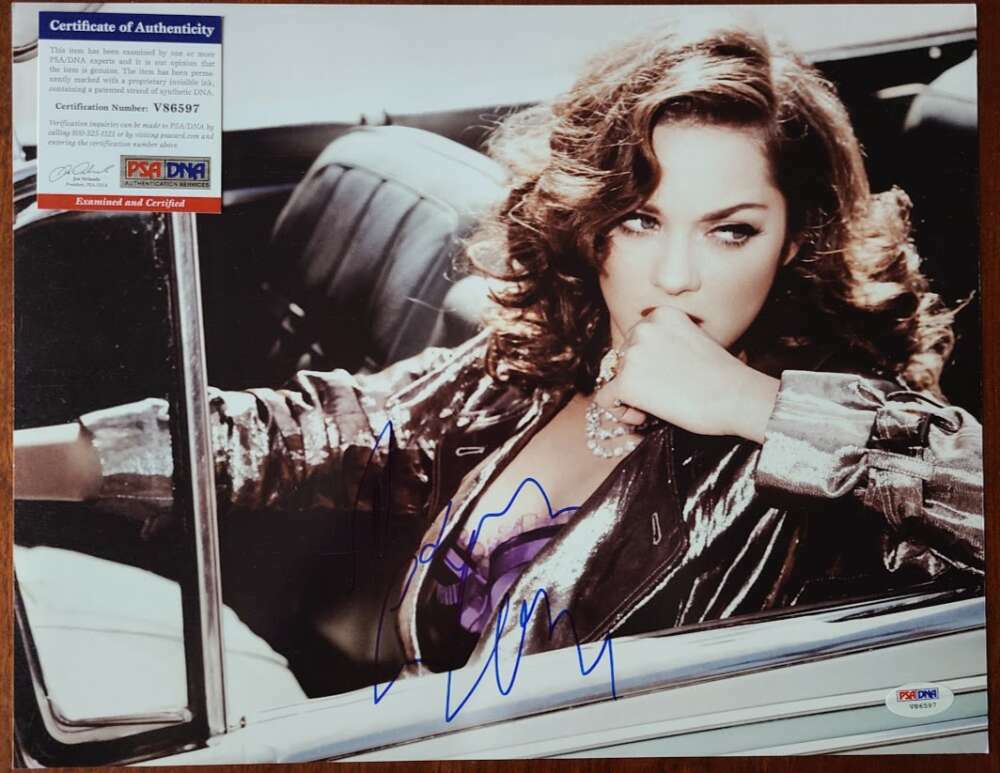 Marion Cotillard PSA DNA Cert Signed 11x14 Photo Autograph