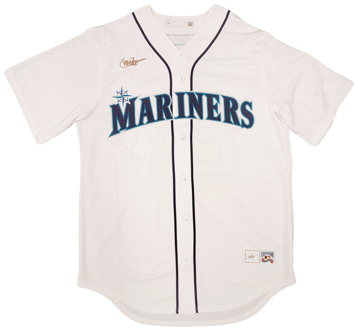Seattle Mariners Ken Griffey Jr. Signed White Nike Cooperstown Edition Jersey
