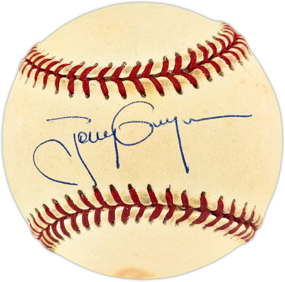 Tony Gwynn Signed NL Baseball San Diego Padres Box UDA Holo #BAD32397