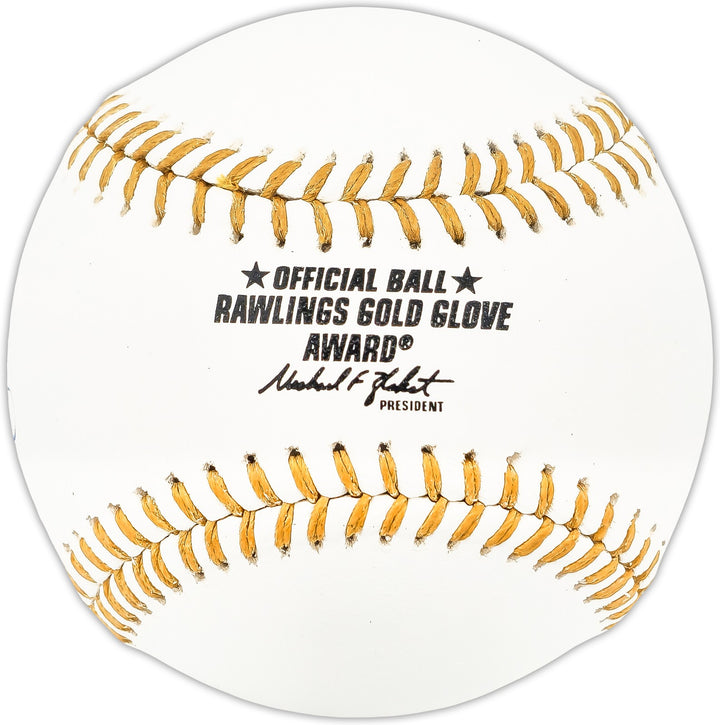 Graig Nettles Signed Official Gold Glove Logo MLB Baseball Yankees Beckett Wit