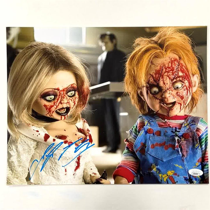 Jennifer Tilly signed Bride of Chucky 11x14 Photo Tiffany autograph (A) ~ JSA