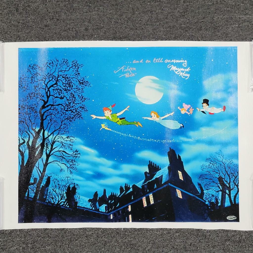 Margaret Kerry "Tinker Bell" signed 16x20 Canvas Photo Inscription ~ OC Hologram
