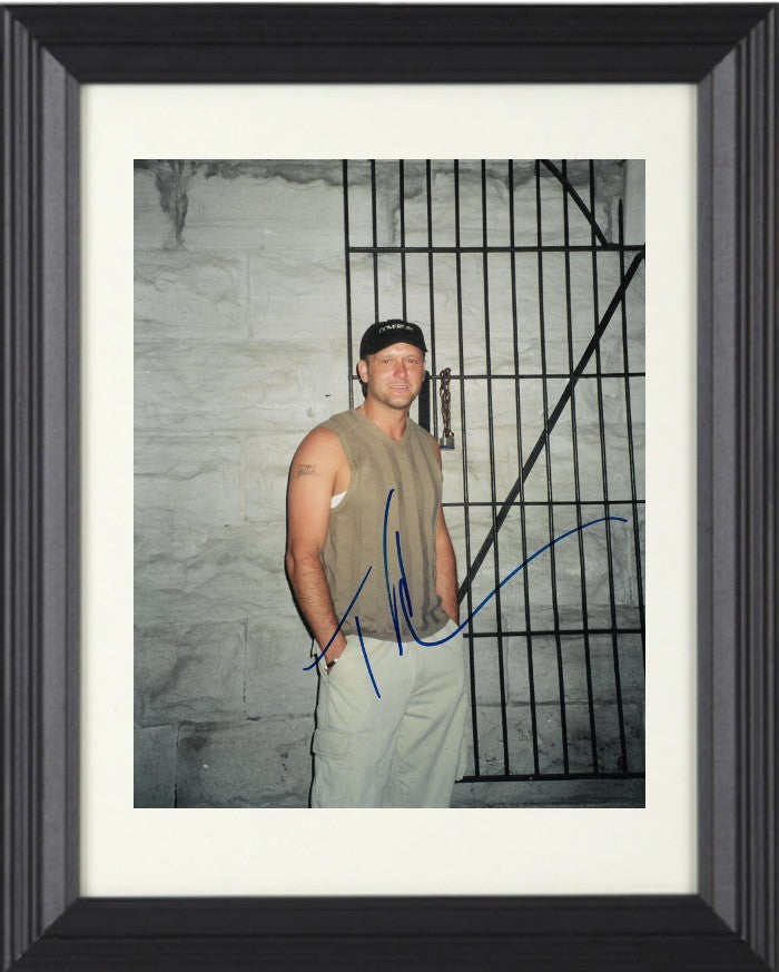 Tim McGraw signed 8x10 Photo Framed - JSA #CC08092 (Country Music Artist)