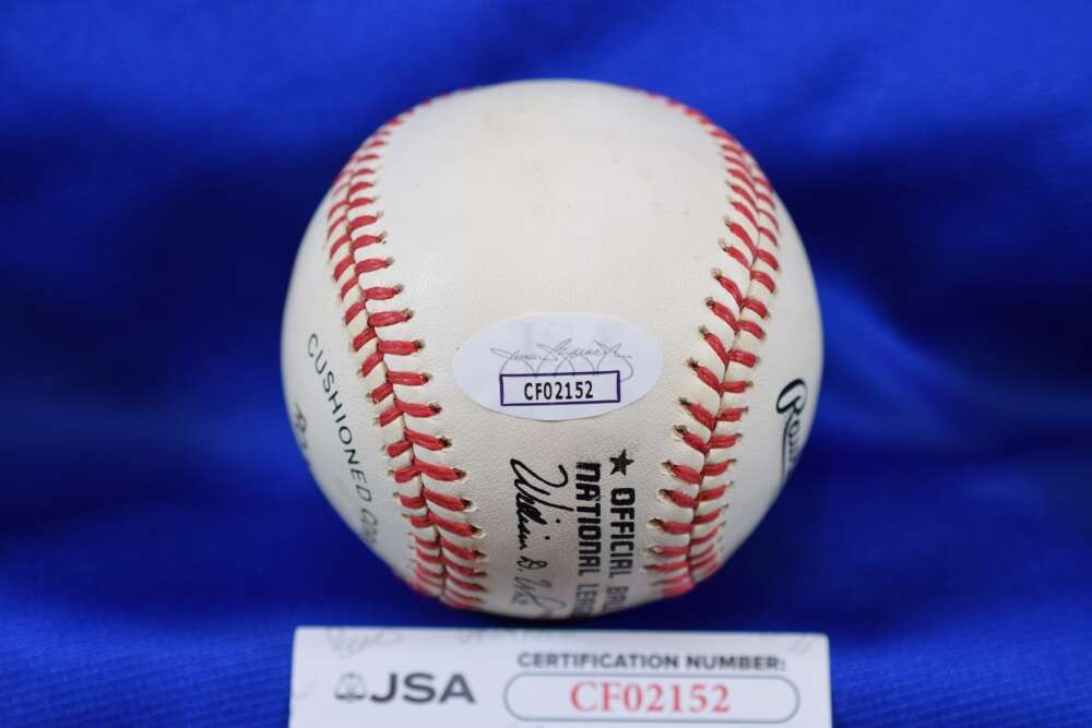 George Foster JSA COA Autograph ONL National League Signed Baseball