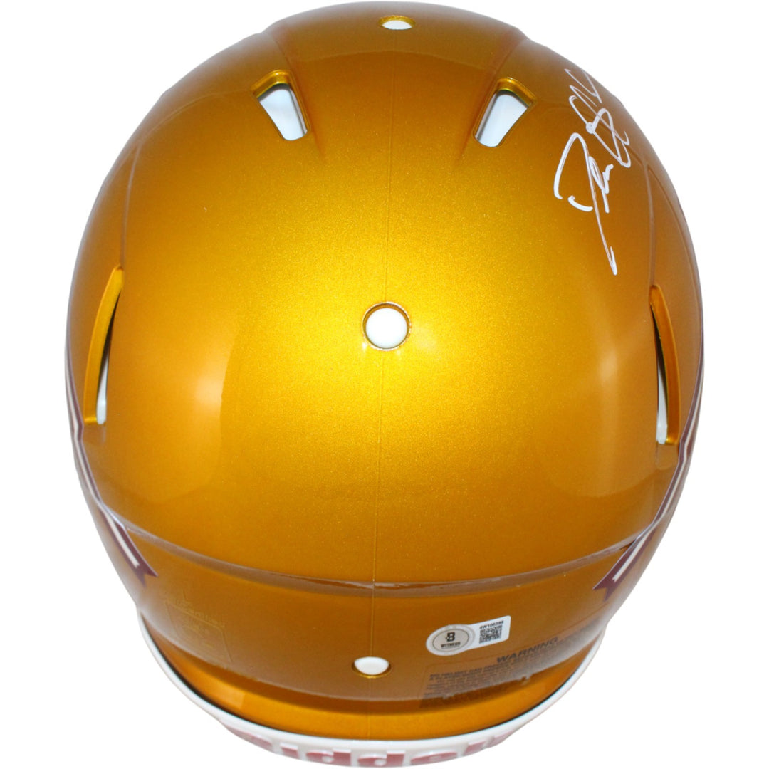 Deion Sanders Autographed Florida State Seminoles Pro Flash Helmet Beckett 53331