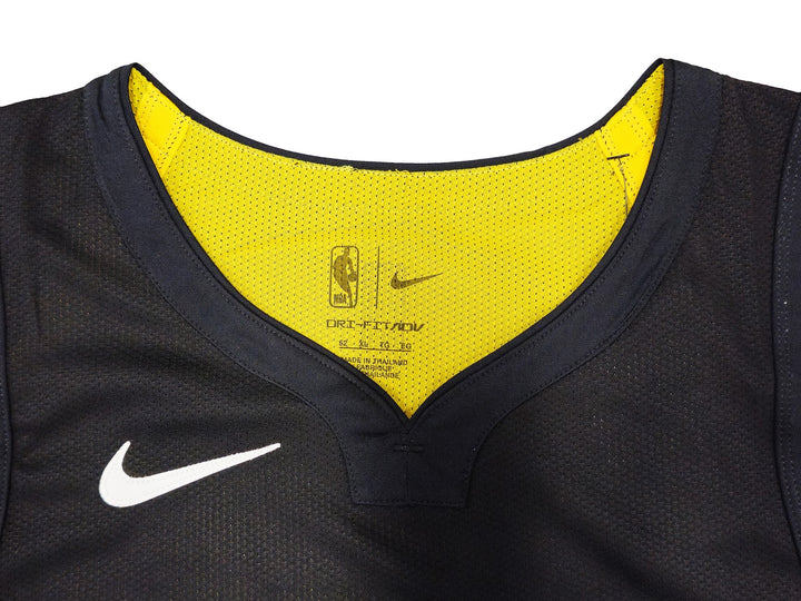 Warriors Stephen Curry Auto Black Nike Authentic City Jersey 52 +2 Beckett