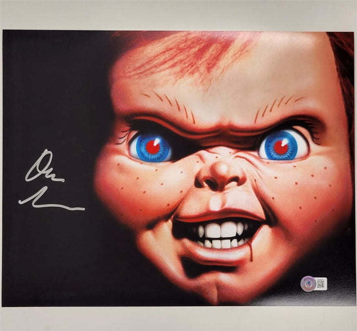 Don Mancini signed Chucky 11x14 photo Child's Play autograph (A) ~ Beckett BAS