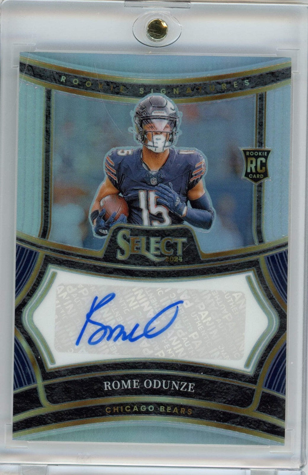 2024 Panini Select Rome Odunze #RSPROE Prizm /399 Chicago Bears Rookie RC Footba