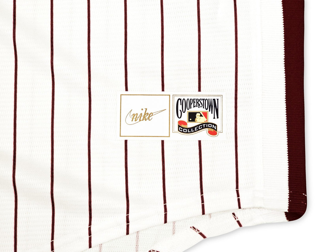 Phillies Mike Schmidt Auto White Nike Cooperstown Collection Jersey Sz XXL BAS
