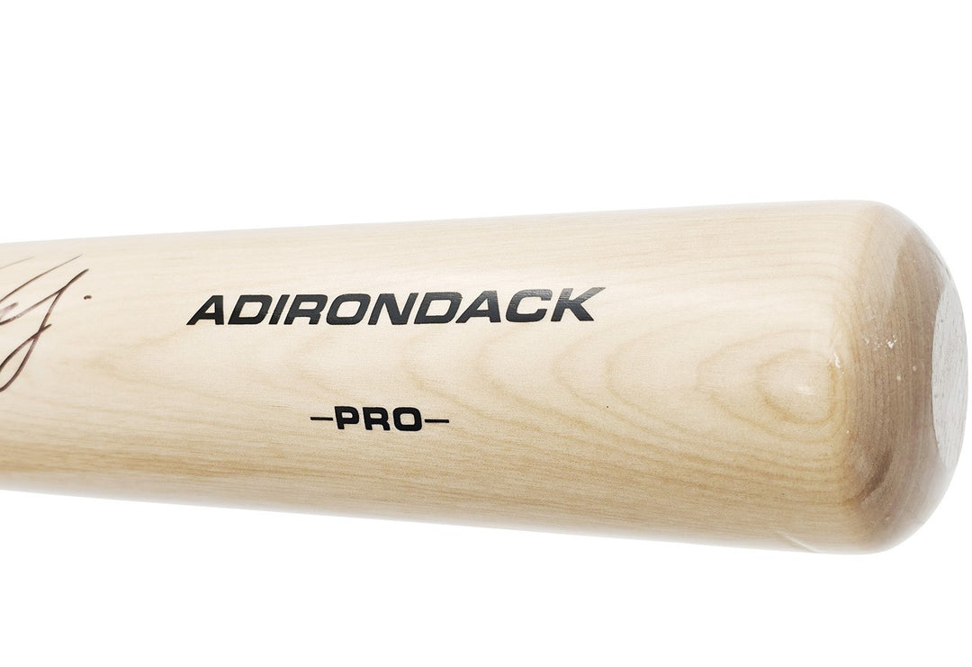 Cal Raleigh Signed Blonde Rawlings Pro Baseball Bat Mariners Fanatics & MLB Holo
