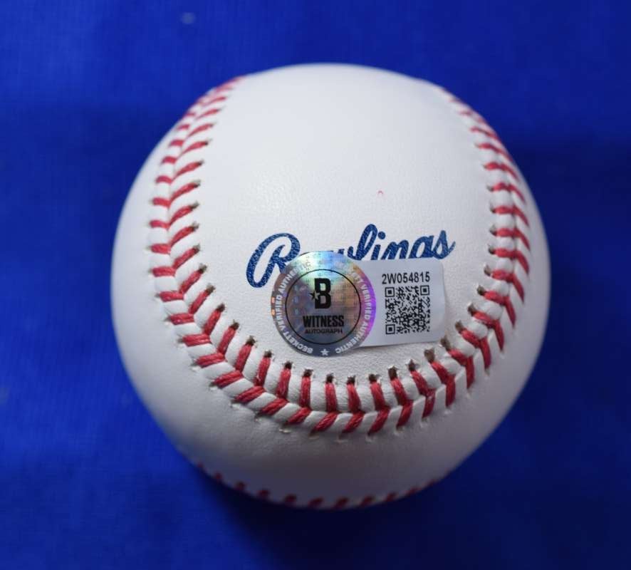 Scott Rolen Beckett BAS Autograph Major League OML Signed Baseball