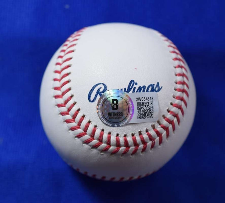 Scott Rolen Beckett BAS Autograph Major League OML Signed Baseball