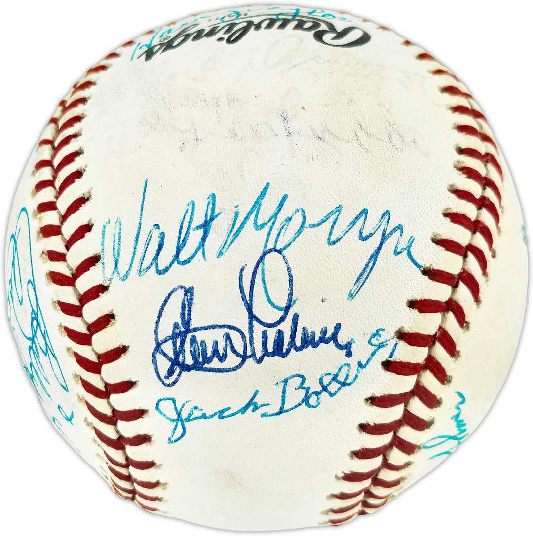 Brooklyn Dodger Greats Signed NL Baseball 28 Sigs Billy Herman Beckett