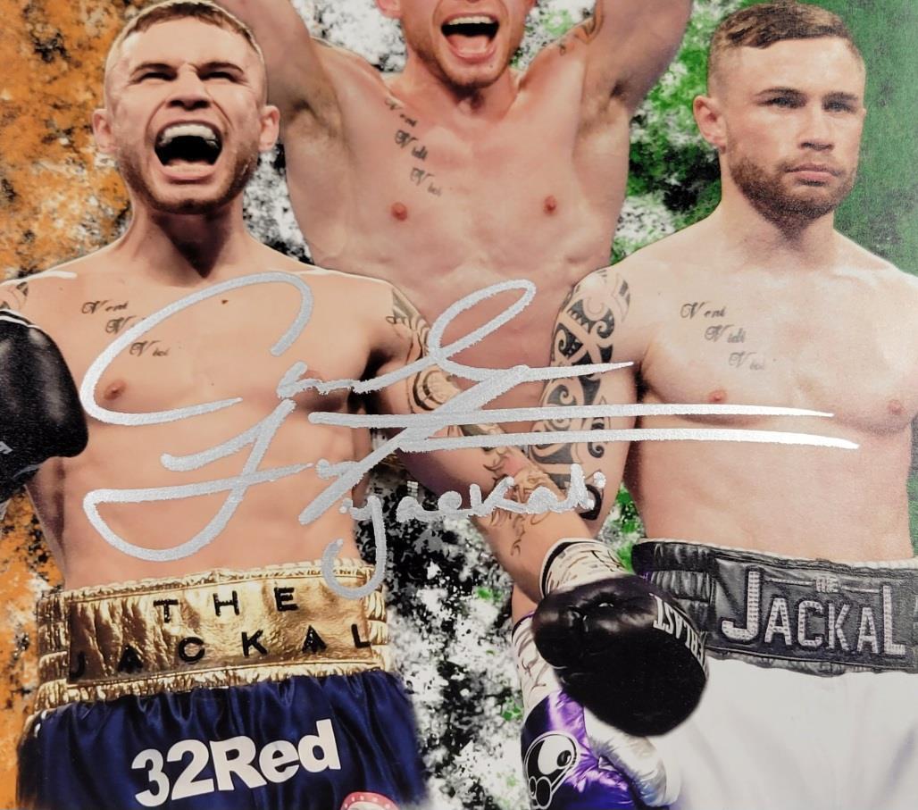 Carl Frampton signed "Jackal" 11x14 photo boxing autograph ~ Beckett BAS (B)