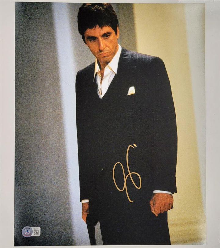 Al Pacino signed Scarface 11x14 photo #8 autograph ~ Beckett BAS Holo