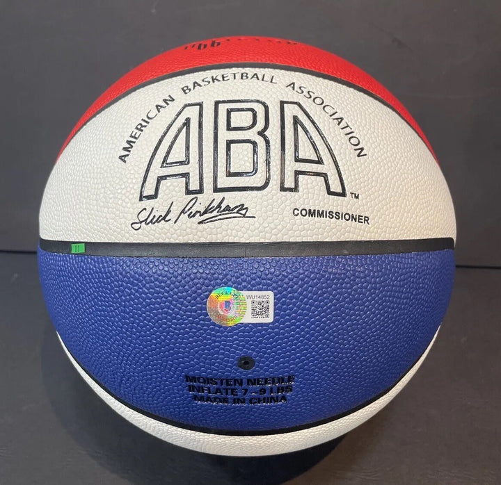 Julius Dr J Erving Nets signed ABA Official basketball autograph BAS Coa Hof