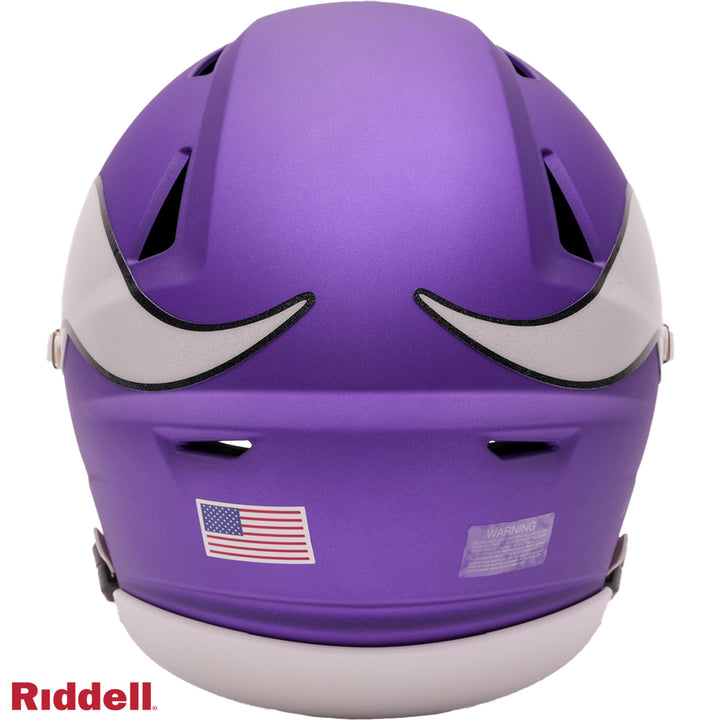 Minnesota Vikings Riddell Mid-Size Midi Helmet New In Box 53253