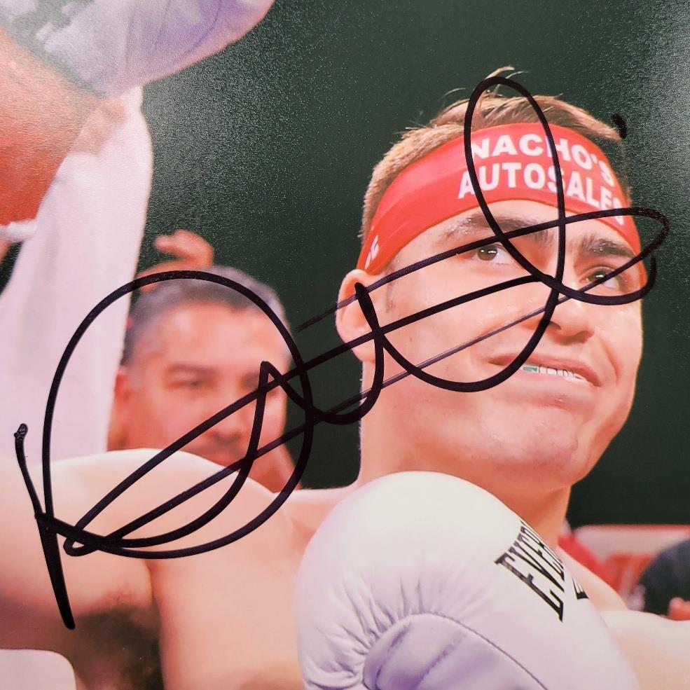 Oscar Duarte signed Boxing 8x10 photo #6 autograph ~ Beckett BAS Holo