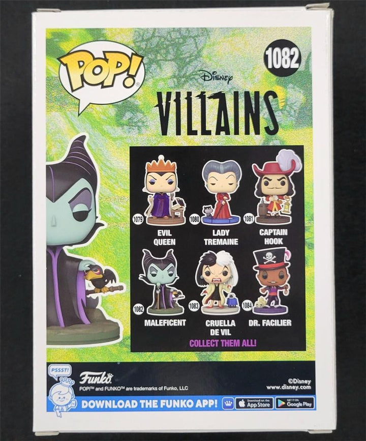 Angelina Jolie signed Disney Maleficent Funko Pop! 1082 auto ~ Beckett BAS