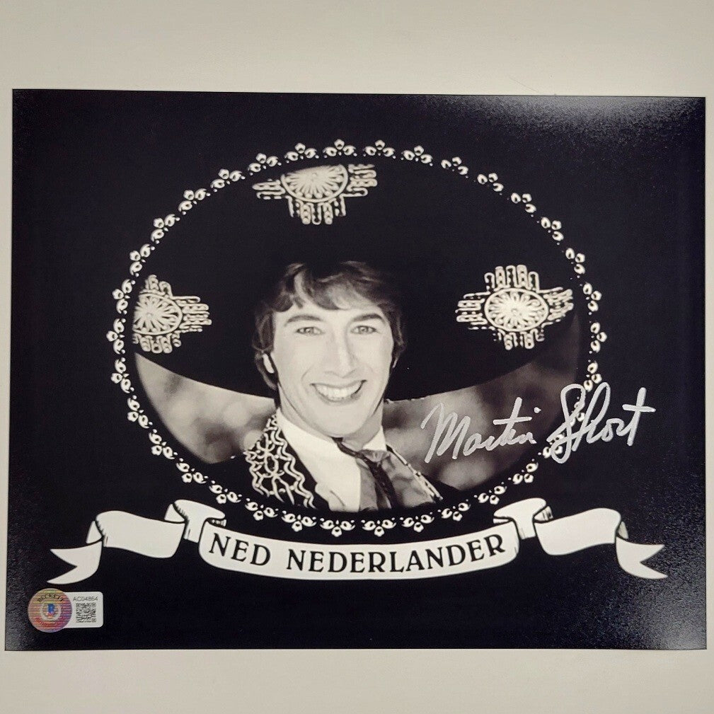 Martin Short signed Three Amigos Ned 8x10 photo #2 autograph ~ Beckett BAS Holo