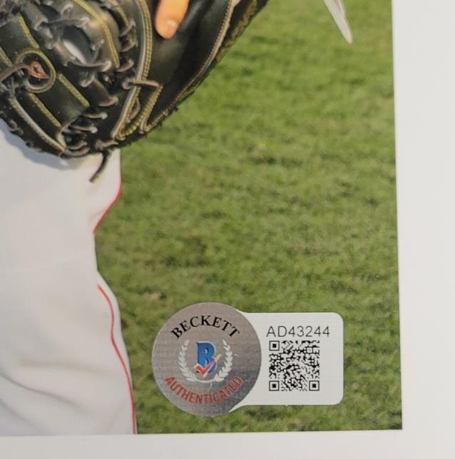 Albert Pujols & Vladimir Guerrero signed 8x10 Angels Photo ~ Beckett BAS