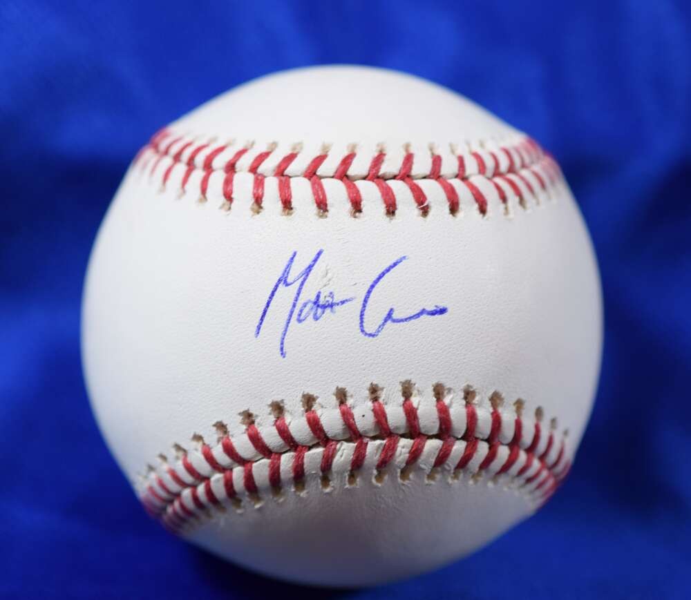 Matt Cain MLB Authentic Fanatics Coa Autograph Major League OML Signed Baseball