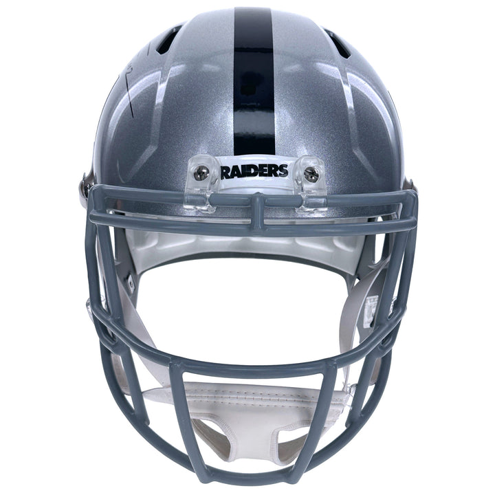 Rich Gannon Signed Las Vegas Raiders Full Size Replica Helmet IGM Beckett Oak