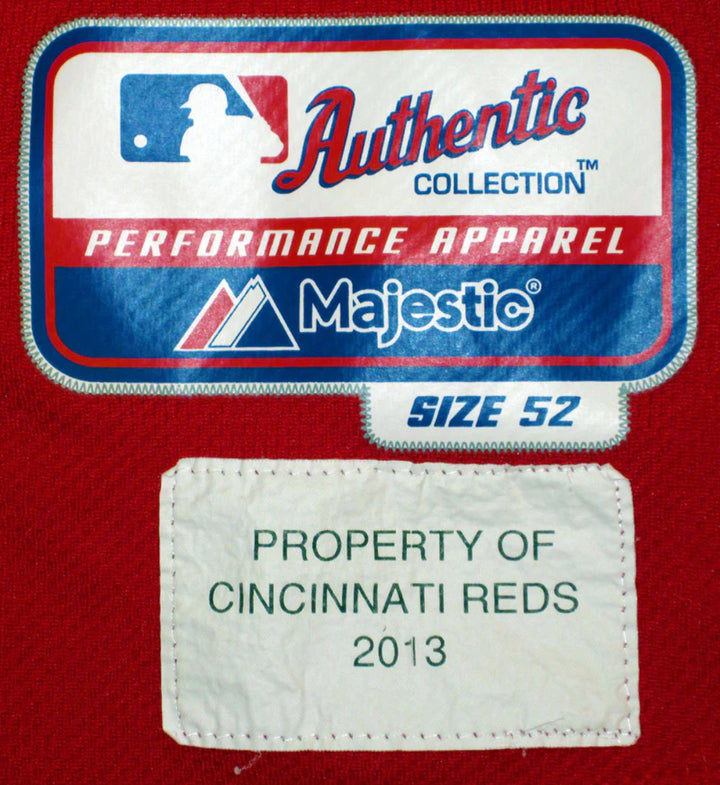 Todd Frazier 2013 Game Used Autographed Game Used 2013 Cincinnati Reds Jersey