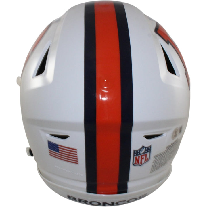 Patrick Surtain Autographed Denver Broncos SpeedFlex 23 Alt Helmet Beckett 56428