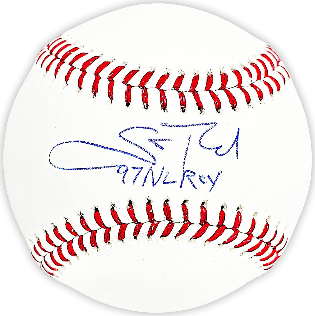 Scott Rolen Signed MLB Baseball Philadelphia Phillies "97 NL ROY" Beckett Wit