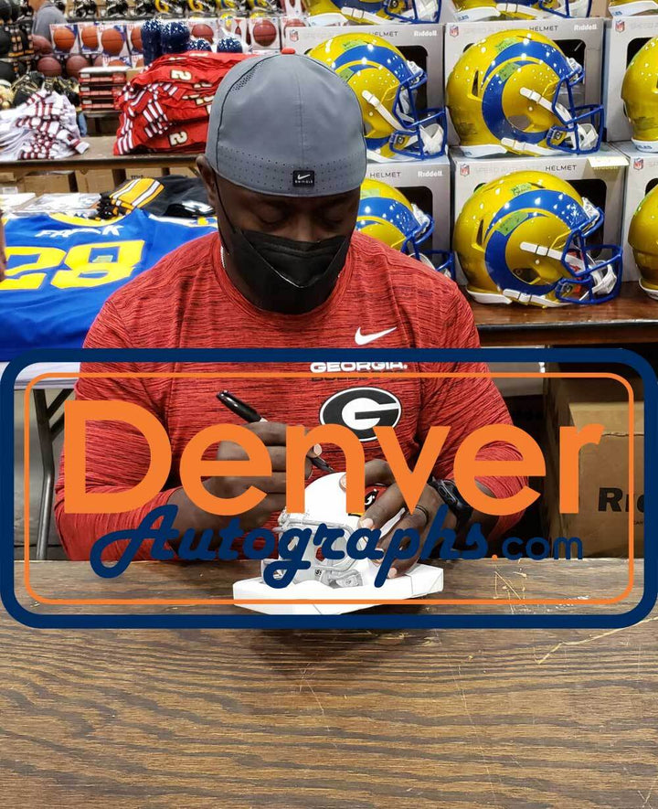 Garrison Heart Autographed Arizona Cardinals Speed Mini Helmet Beckett 35571