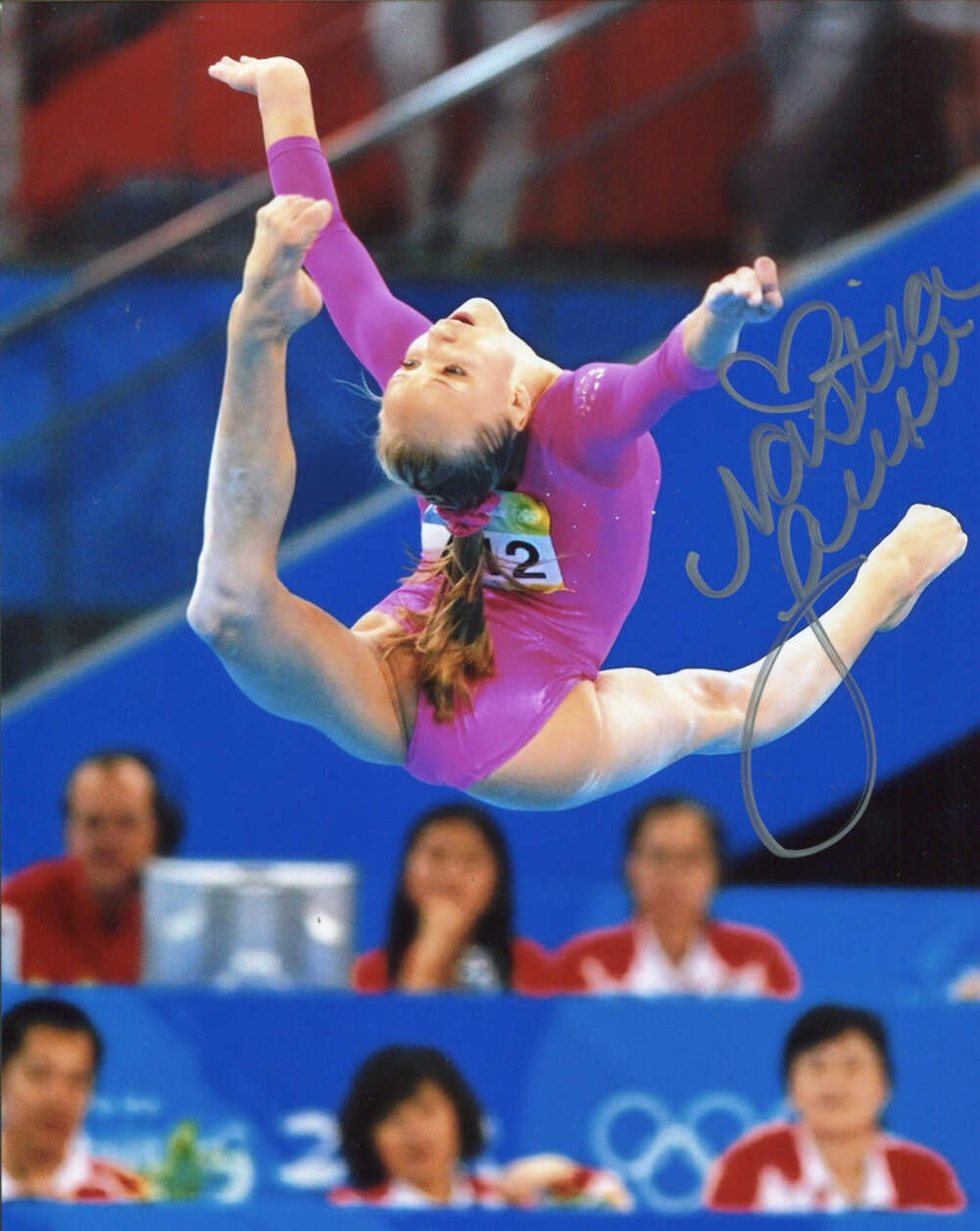 Nastia Liukin Autographed 8x10 Photo