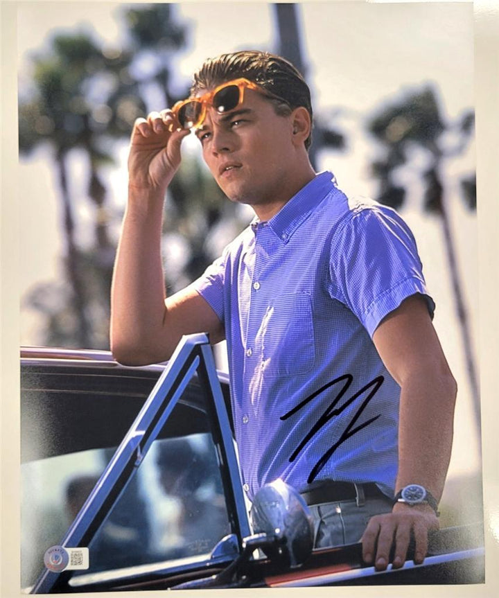 Leonardo DiCaprio signed Catch Me If You Can 11x14 photo autograph ~ Beckett BAS