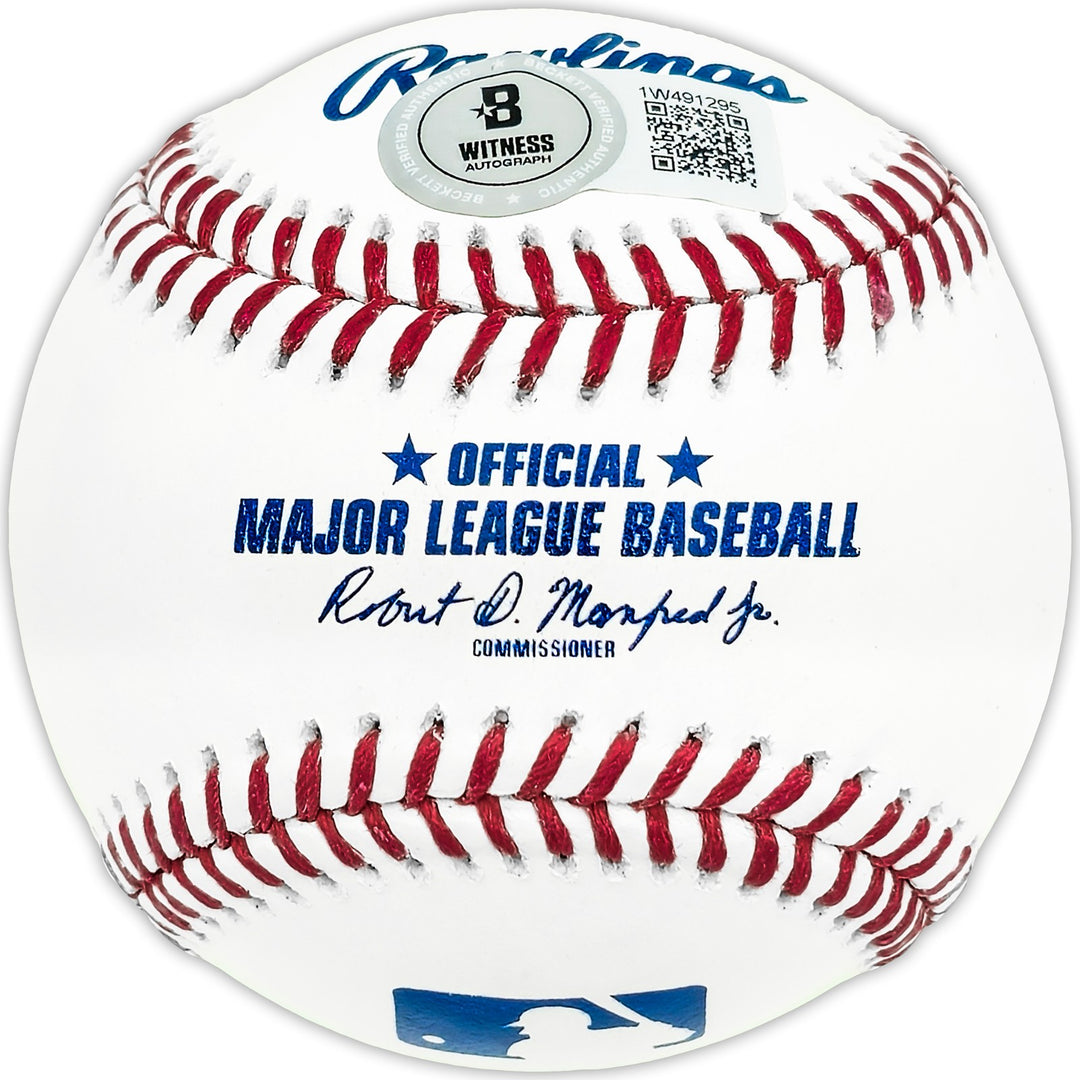 Jung Hoo Lee Signed MLB Baseball San Francisco Giants Beckett Witness