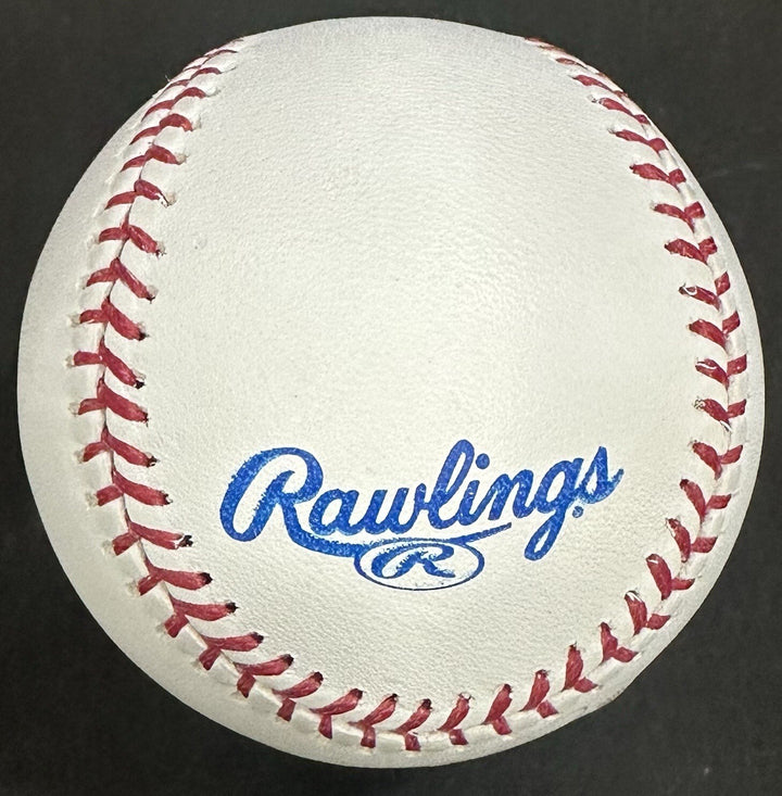 Cal Ripken Jr Signed Rawlings John Hancock Baseball Orioles Auto #8 Holo COA HOF
