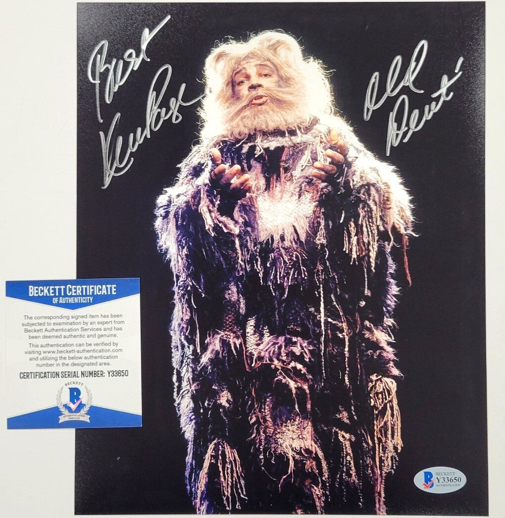 Ken Page signed Old Deuteronomy "Old Deut" Cats 8x10 Photo autograph Beckett BAS